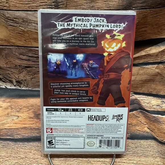 Pumpkin Jack Nintendo Switch Limited Run Video Games Physical New Sealed - Picture 2 of 6